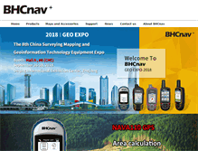 Tablet Screenshot of bhcnav.com